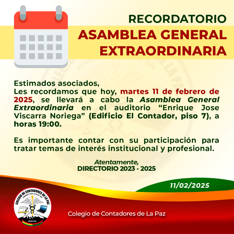 Asamblea General Extraordinaria